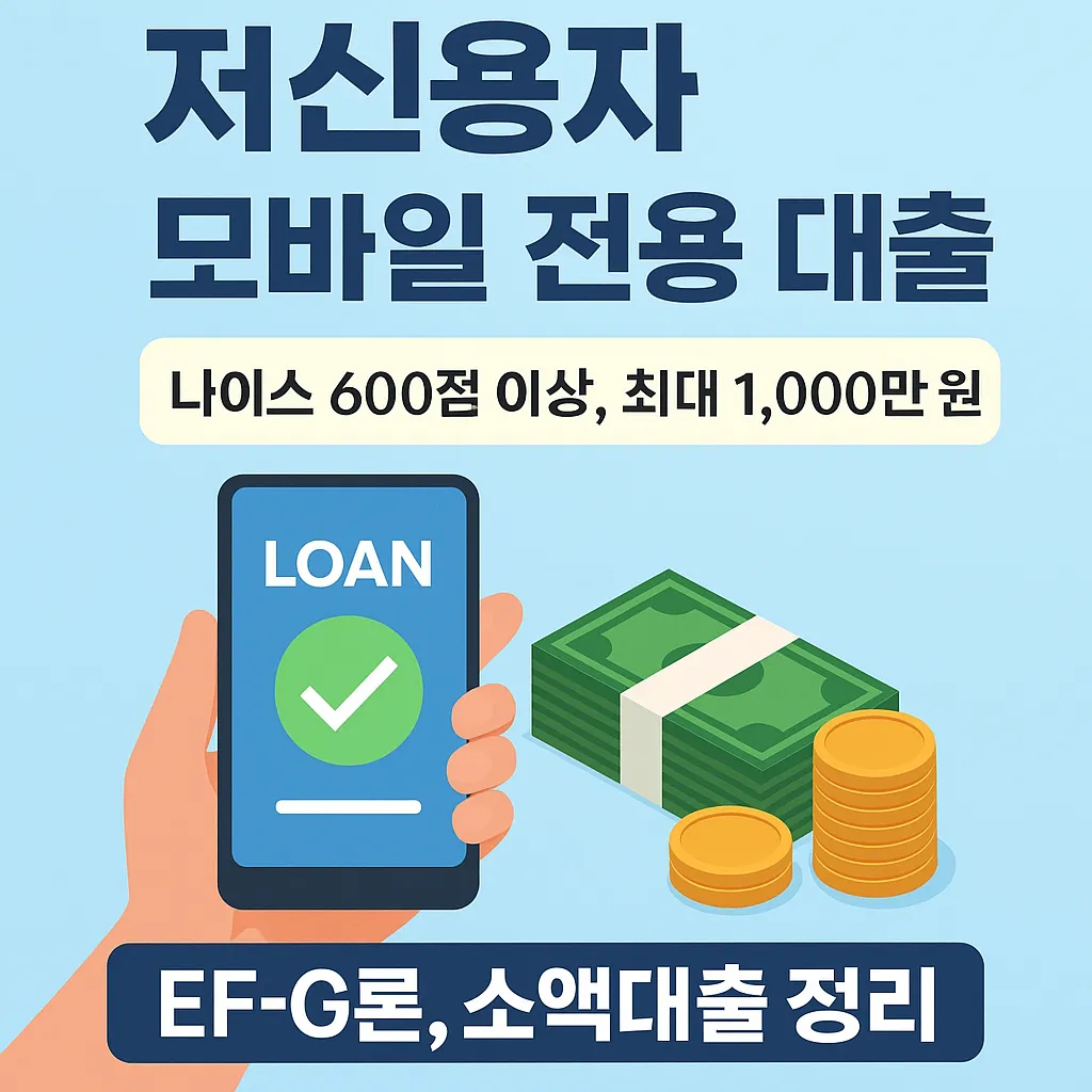 저신용자 모바일대출